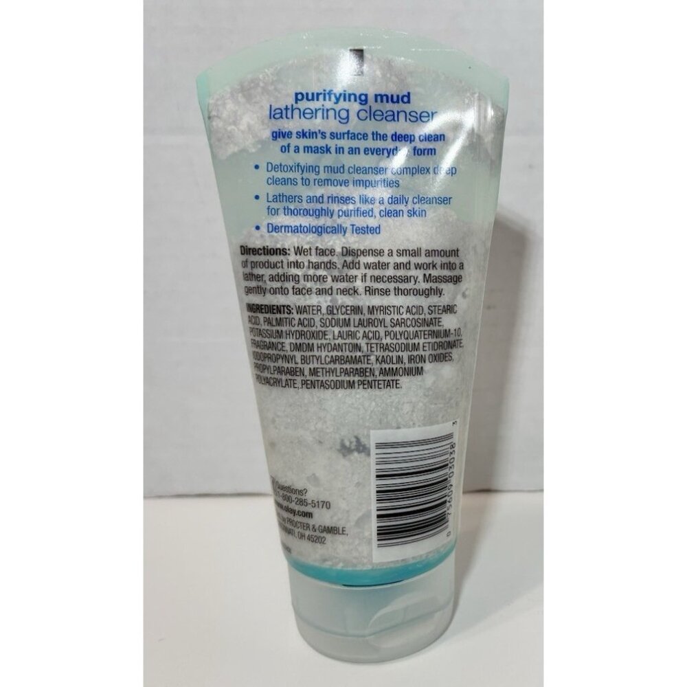 Olay Daily cleansing Purifying mud lathering cleanser 5 Oz Vintage Discontinued - Picture 3 of 5